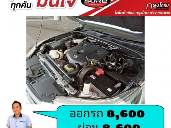 ออกรถ 8,600 ผ่อน 8,600 รีโว้ 2.4Gดีเซล ตัวท็อป แค็ปเปิดได้ รูปที่ 4