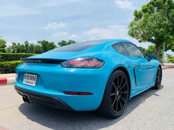 Porsche Cayman 718 Miami Blue 2017 รูปที่ 4