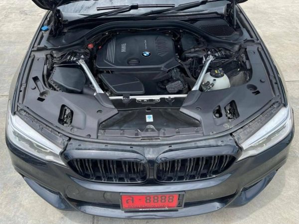 BMW 520D M SPORT 2.0 ปี 2019 AUTO สีดำ รูปที่ 4