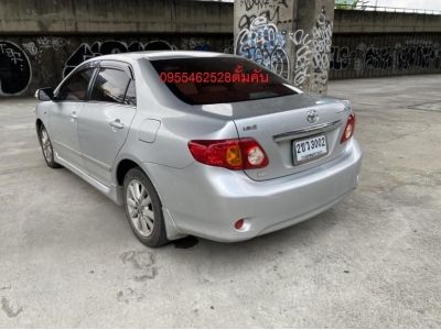 2008 TOYOTA ALTIS 1.8 E สีเทา รถมือเดียว ติดแก๊สหัวฉีด ถังโดนัท รูปที่ 4