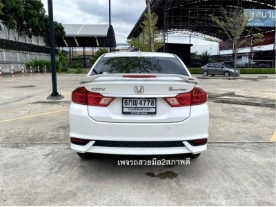 Honda City 1.5S ปี2017 ไมล์น้อย รถมือเดียว รูปที่ 4