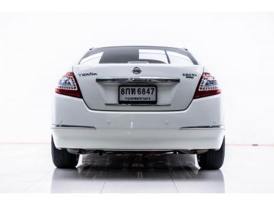 2012 NISSAN TEANA 2.5  250 XV V6  SUNROOF ผ่อน 3,312 บาท 12 เดือนแรก รูปที่ 4