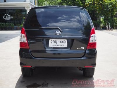 2013 TOYOTA INNOVA 2.0 G *ฟรีดาวน์ แถมประกันภัย อนุมัติเร็ว ผ่านง่าย รูปที่ 4