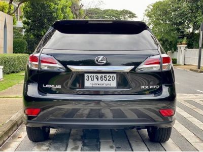 2012 Lexus Rx270 Fulloption SUV สุดหรู รูปที่ 4