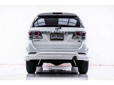 2012 TOYOTA FORTUNER  2.7 V  ผ่อน 5,243 บาท 12 เดือนแรก รูปที่ 4