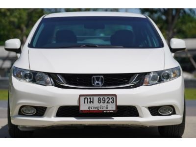 2013 Honda civic 1.8 S  a/t สีขาว รูปที่ 4