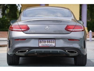 2016 BENZ C250 COUPE AMG A/T สีเทา รูปที่ 4