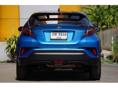 Toyota Chr 1.8 ไฮบริด HV-Hi ปี 2018 ไมล์ 69,××× km. รถมือเดียว รถบ้าน ฟรีดาวน์ รูปที่ 4