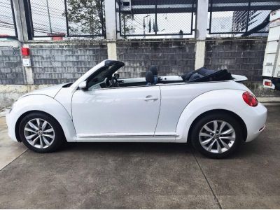 2014 Vollswagen New Beetle Cabriolet 1.4 Turbo สีขาว รูปที่ 4