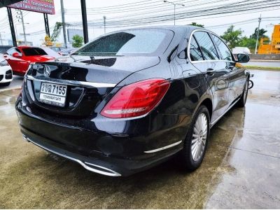 2015 BENZ C180 1.6 EXCLUSIVE สีดำ เกียร์ออโต้ รูปที่ 4