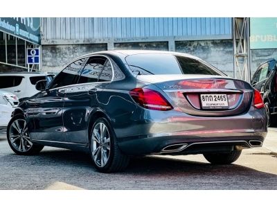 2018 Benz C350E Avantgarde รถบ้านสวยกริบ ขายถูก รูปที่ 4