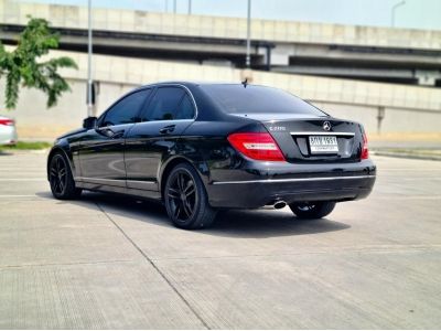 2012 BENZ C-CLASS, C200 AVANTGARDE  โฉม W204 สีดำ เกียร์ออโต้ รูปที่ 4