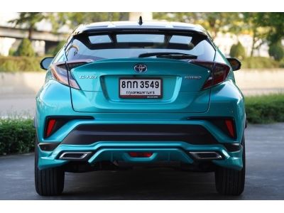 2018 TOYOTA C-HR 1.8 HV Hi  A/T สีเขียวดำ รูปที่ 4