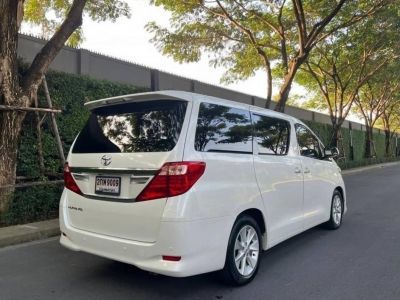 TOYOTA ALPHARD, 2.4 MNC ปี2012 สีขาวมุก รูปที่ 4