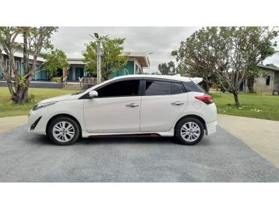 TOYOTA YARIS G CVT 1.2 AT สีขาว ปี 2018 รูปที่ 4