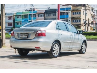 Toyota Vios 1.5 E Safety เบนซิน AT ปี2010 สีเทา รูปที่ 4