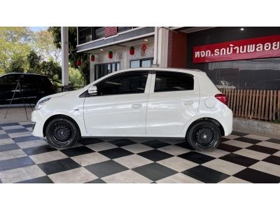 Mitsubishi Mirage GLX รถดี ขาวนวลสวย สภาพนางฟ้า ไมล์น้อยสุดๆ งวดเบา ผ่อนสบาย รูปที่ 4