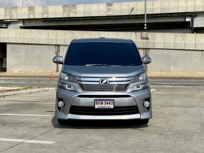 2013 TOYOTA VELLFIRE 2.4 V ZG Edition เครดิตดีฟรีดาวน์ รูปที่ 4