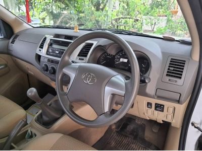 รถวิ่ง  14,xxx km  TOYOTA HILUX VIGO CHAMP, DOUBEL CAB, 4X2,เบนซิน 2.7E รูปที่ 4