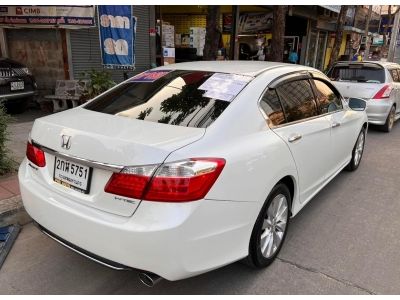 HONDA ACCORD 2.0EL NAVI ปี 14 รถไม่เคยชนหนัก ไม่เคยติดแก็ส รูปที่ 4