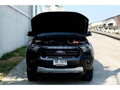 Ford Ranger Wildtrak 2.0turbo Hi-Rider ปี2019 สีดำ ออโต้ ดีเซล รูปที่ 4