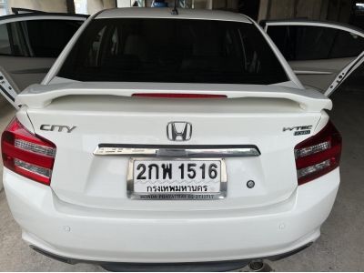 HONDA CITY 1.5 V CNG ปี 2013 เกียร์ AUTO เบาะหนังแท้ รูปที่ 4