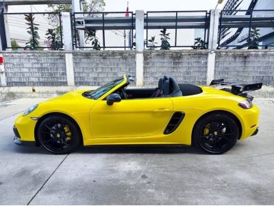 2019 PORSCHE BOXSTER 718 PDK 2.0 Turbo สีขาว WRAP เหลือง รูปที่ 4