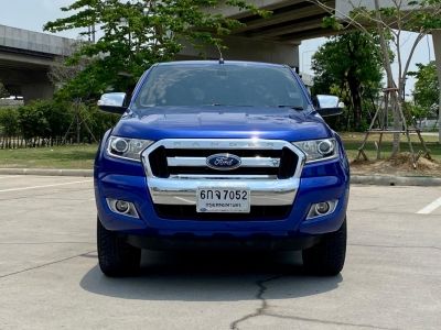 2017 FORD RANGER 2.2 XLT DOUBLE CAB เกียร์ออโต้ AT เครดิตดีฟรีดาวน์ รูปที่ 4