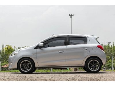 Mitsubishi Mirage 1.2Gls เกียร์ออโต้ ปี 2013 สีบร์อนเงิน รูปที่ 4