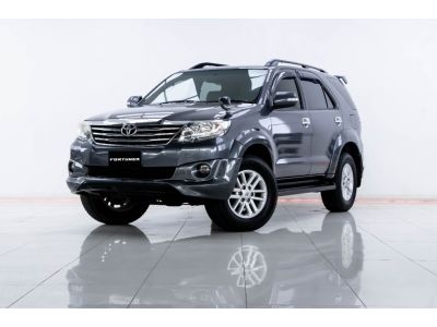 2013 TOYOTA FORTUNER 2.7 V  ผ่อน   5,149   บาท 12 เดือนแรก รูปที่ 4