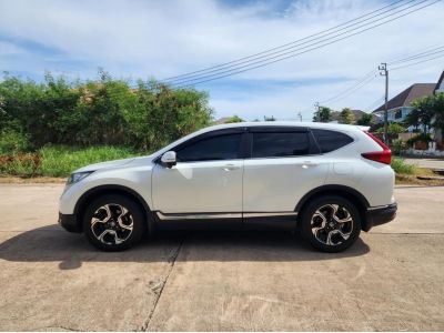 CRV Gen5 สีขาว รถปี 2019  2.4 EL AWD ขับเคลื่อน 4 ล้อ รุ่น Top เบนซิน 7 ที่นั่ง รูปที่ 4