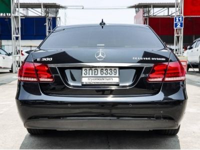 รถหรูขายถูก Mecerdes Benz E300 Blue tec Hybrid Exclusive  2014 รูปที่ 4