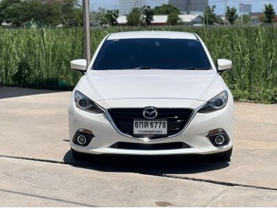 MAZDA 3 2.0 SP SKYACTIVE TOP ปี2015 สีขาว เกียร์ออโต้ เครื่องเบนซิน รูปที่ 4