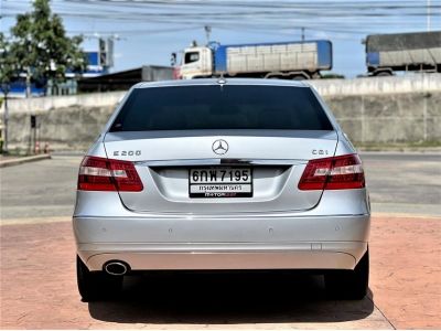 2011 Mercedes-Benz E200 CGI 1.8 ELEGANCE ใช้งาน 116,000 km. รูปที่ 4