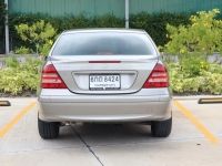 เบนซ์  ปี 2005 Benz C-CLASS W203 C180 1.8 Kompressor Elegance Sedan AT รถสวย พร้อมใช้ รถบ้าน ฟรีดาวน์ เจ้าของขายเอง รูปที่ 4