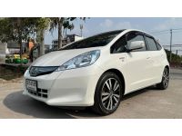 2014 Honda JAZZ 1.3 Hybrid รถเก๋ง 5 ประตู รถบ้านมือเดียวสวยกริบไม่มีชนหายากประหยัด รูปที่ 4