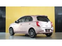 ฟรีดาวน์ สวยจัดๆ 2013 Nissan March 1.2 V Hatchback สีชมพูพาสเทล เกียร์ออโต้ ตัวรถเดิมมากไม่มีอุบัติเหตุ เครื่องช่วงล่างขับดี เครื่องเล่นจอแอนดรอย10 Airbag เบรคAbs รูปที่ 4