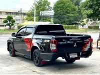 MITSUBISHI TRITON มือสอง DOUBLE CAB 2.5 RALLIART ปี 2023 ดีเซล เกียร์ธรรมดา สีดำ เลขไมล์ 18634 Km ฟรีดาวน์ ฟรีส่งรถ รูปที่ 4