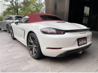 ขาย Porsche 718 Boxster ปี 2017 สีขาว หลังคาแดง เบาะแดง มีไฟแนนซ์เหลือ ออฟชั่นดี รูปที่ 4