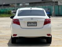 Toyota Vios 1.5E AT ปี 2016 สีขาว  เครื่องยนต์ฝาขาว ไมเนอร์เช้นจ์แล้ว รูปที่ 4