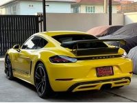 Porsche 718 ชุดแต่ง GT ปี 2019 วิ่ง 30000 KM  เทาดำ Warp เหลือง รูปที่ 4