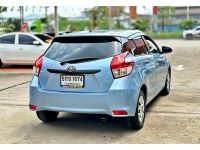 TOYOTA YARIS 1.2J ปี2016 AT สีฟ้า รูปที่ 4