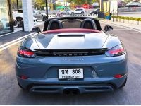 PORSCHE 718 BOXSTER 2017 สีเทา หลังคาแดง เบาะแดง ราคาถูก รูปที่ 4