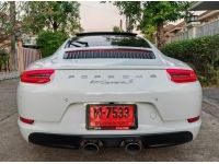 Porsche​ 911​ Carera​ S​ 2018 สีขาวหลังคาแก้ว ภายในแดง มือเดียวเลขไมล์​ 16,xxx km. รูปที่ 4