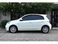 ไมล์ 90,000 กม. Nissan March 1.2VL ปี2013 สีขาว ออโต้ เบนซิน รูปที่ 4