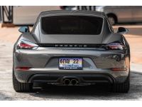 Porsche 718 Cayman 2018 สีเทา ภายในแดง ไมล์น้อยมาก รูปที่ 4