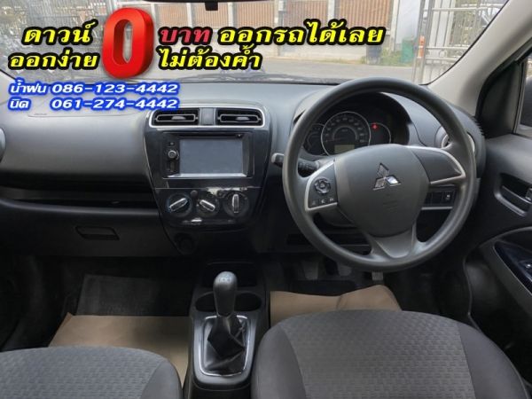 MITSUBISHI	MIRAGE 1.2GLX CVT	2019 รูปที่ 5