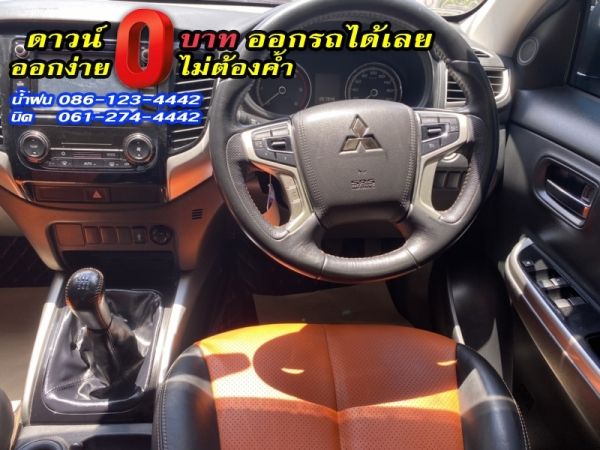 ขาย MITSUBISHI	TRITON ATHLETE DOUBLE CAB 2.4MIVEC PLUS	.2018 รูปที่ 5