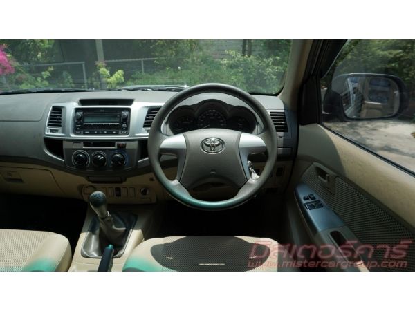 *จัดไฟแนนซ์ได้เต็ม *ฟรีดาวน์ *แถมประกันภัย 2012 TOYOTA VIGO CHAMP SMART CAB 2.5 E รูปที่ 5