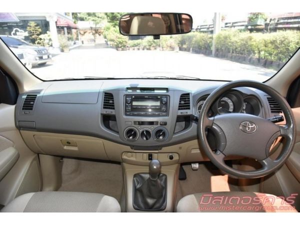 จัดไฟแนนซ์ได้เต็ม ฟรีดาวน์ แถมประกันภัย 2010 TOYOTA VIGO SMART CAB 2.5 E รูปที่ 5